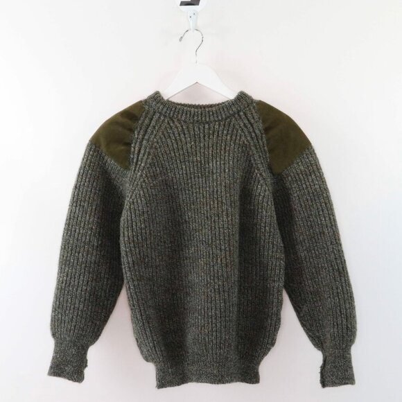 Vintage Glencroft Wool & Tweed Knitted Sweater - XL - Picture 1 of 7